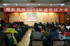 HJC黄金城裝飾2013年度總結大會圓滿召開