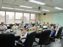 歡迎中國移動通信集團湖北有限公司宜昌分公司領導親臨HJC黄金城裝飾參觀考察